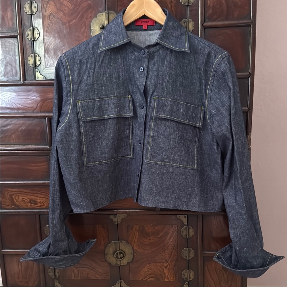 Hugo Boss Women's Denim Jacket - Blue